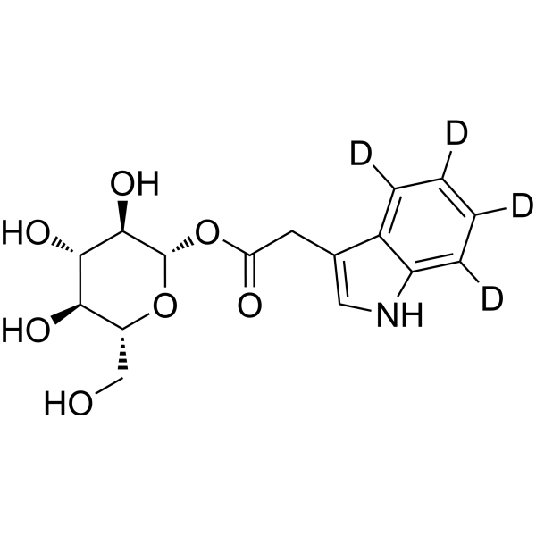 Indole-3-acetyl β-D-glucopyranose-d4